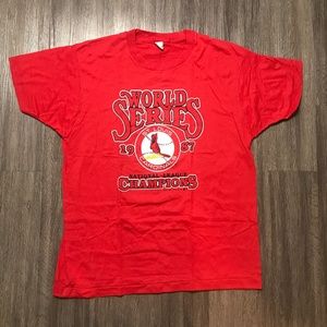 Vintage 80s MLB St. Louis Cardinals World Series